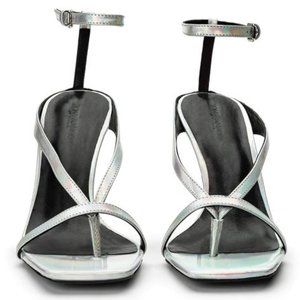 Faythe Silver Illumine 10.5cm Heels